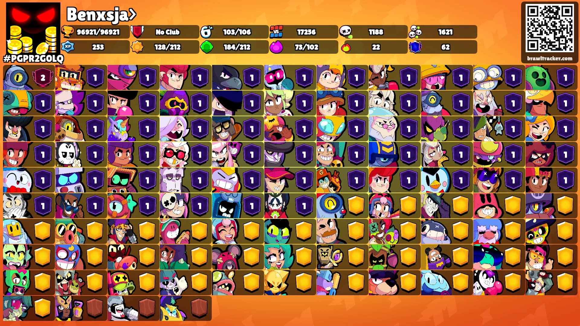 Benxsja>'s Ranks