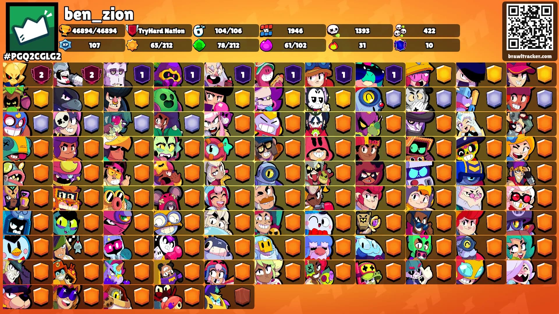 ben_zion's Ranks