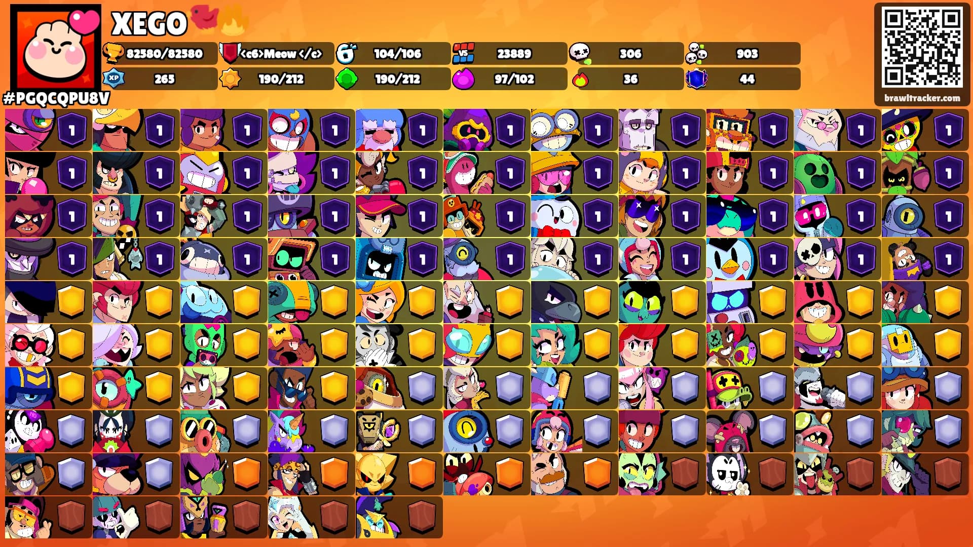 XEGO🐦‍🔥's Ranks