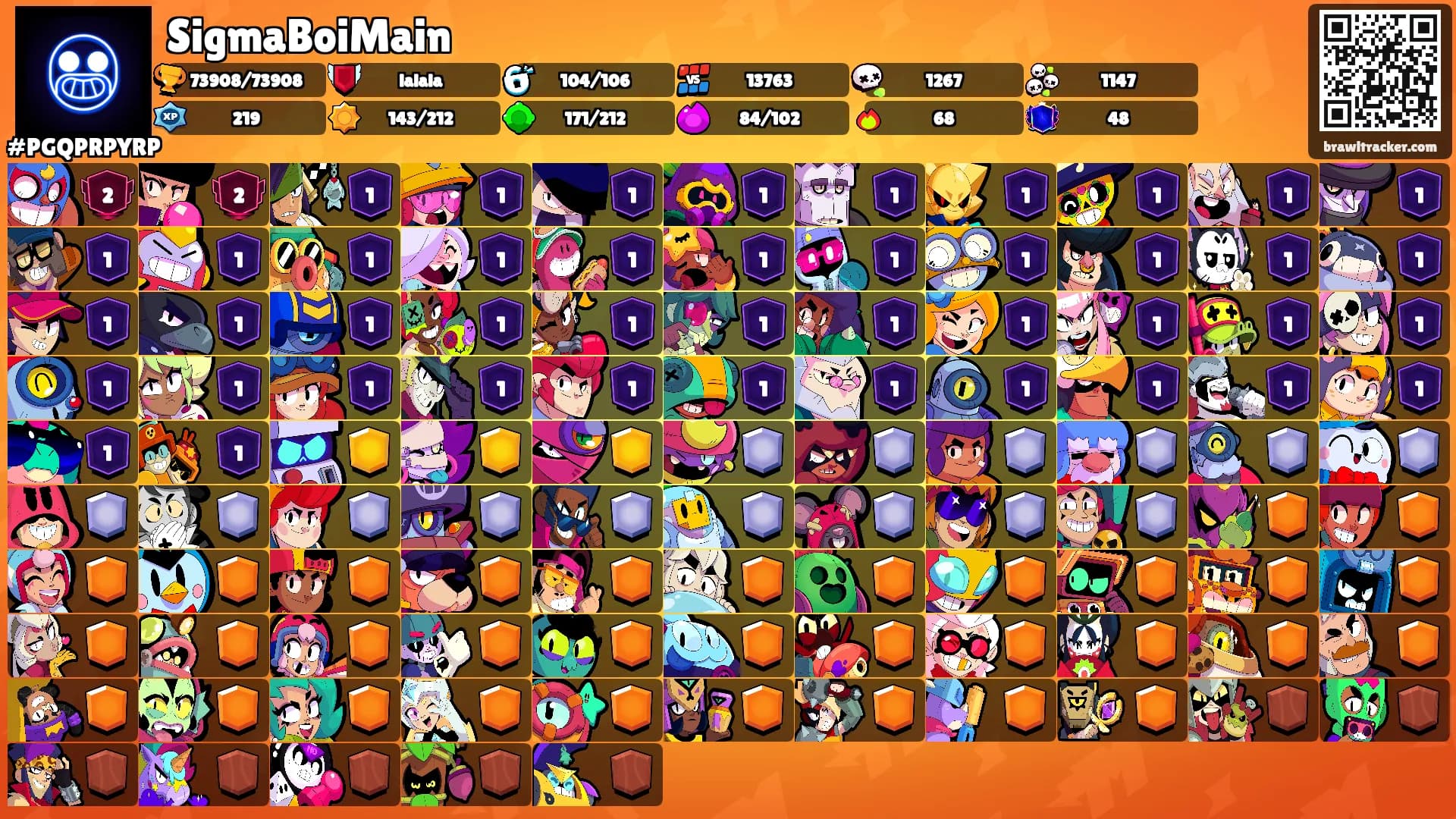 SigmaBoiMain's Ranks