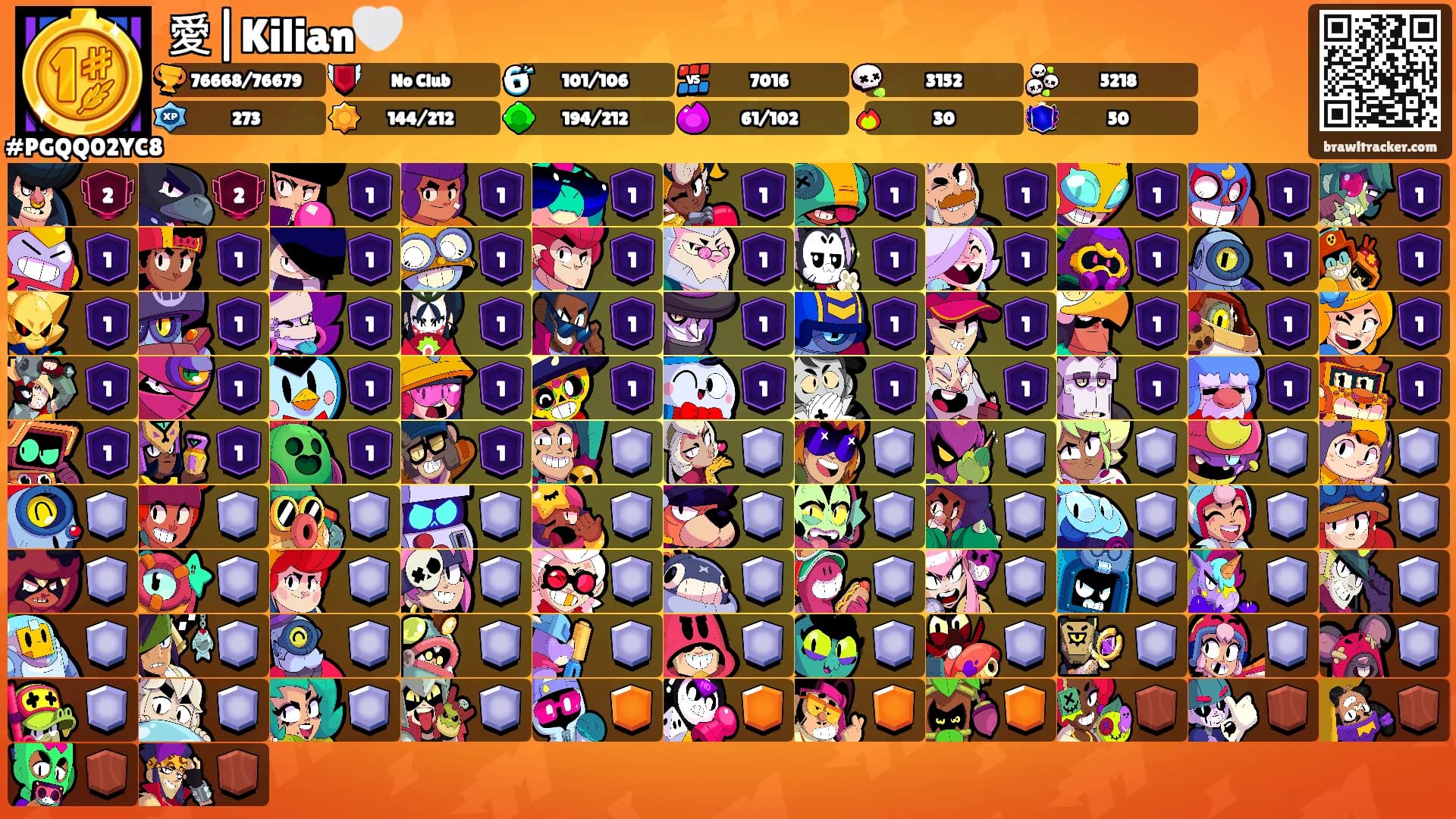 愛|Kilian🤍's Ranks