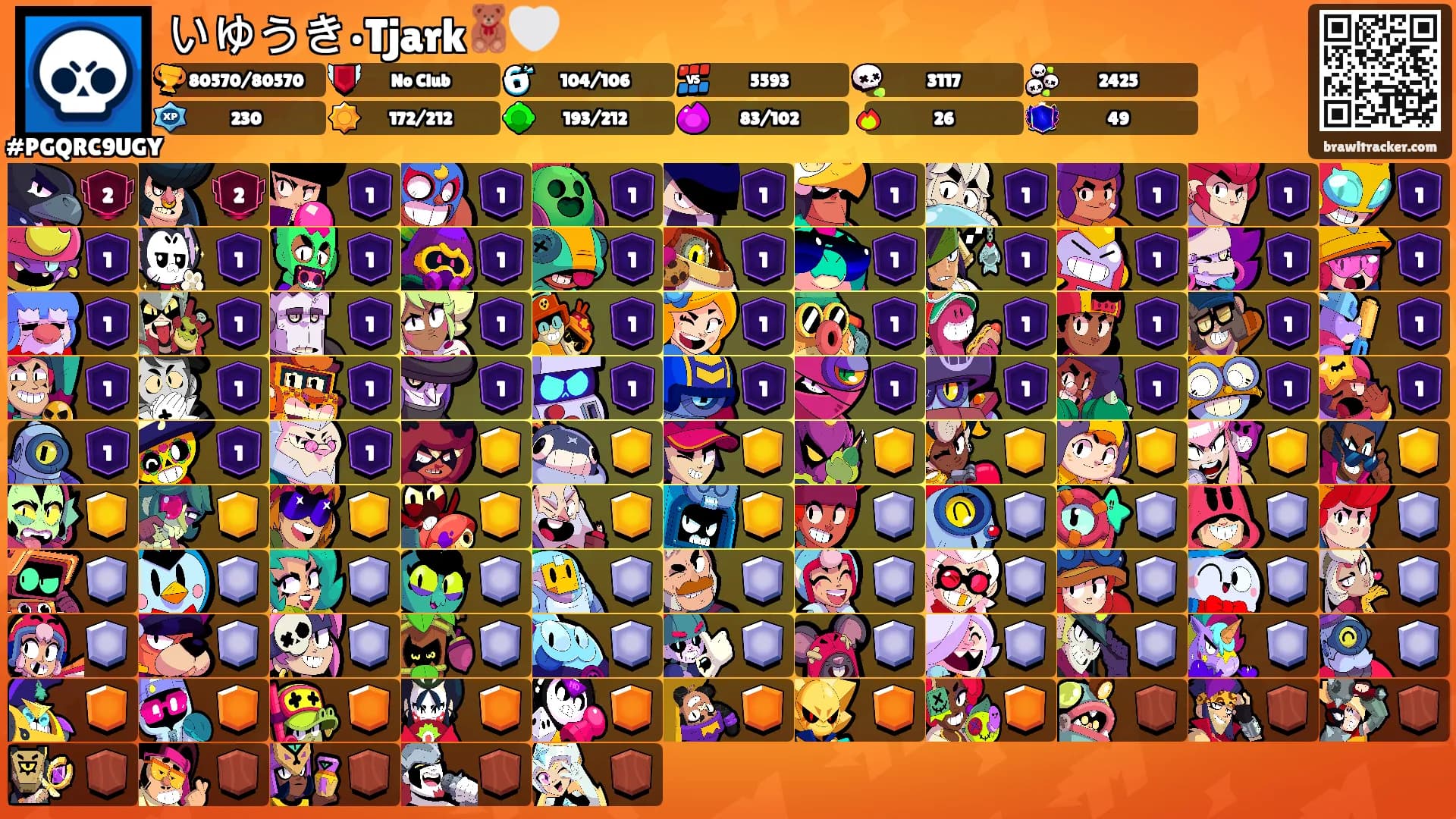 いゆうき•Tjark🧸🤍's Ranks