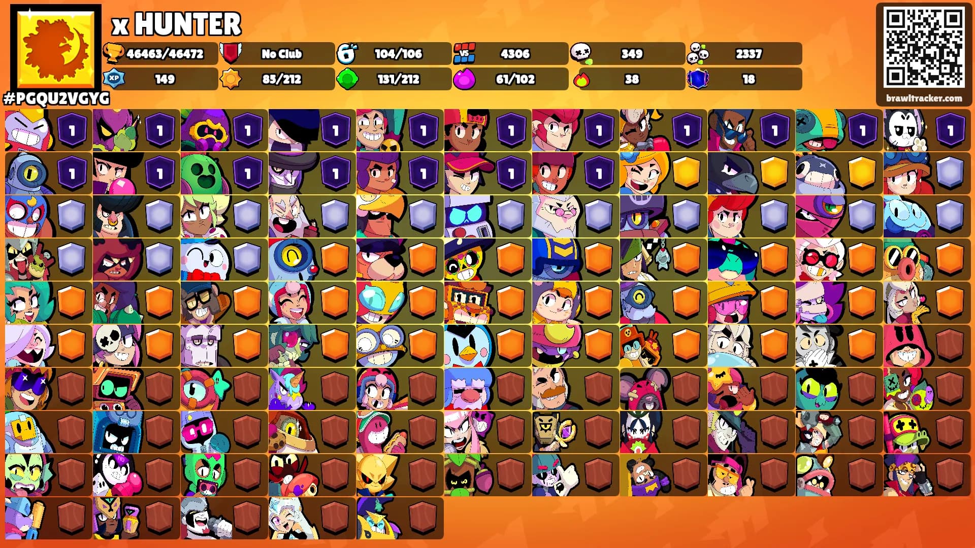 x HUNTER's Ranks