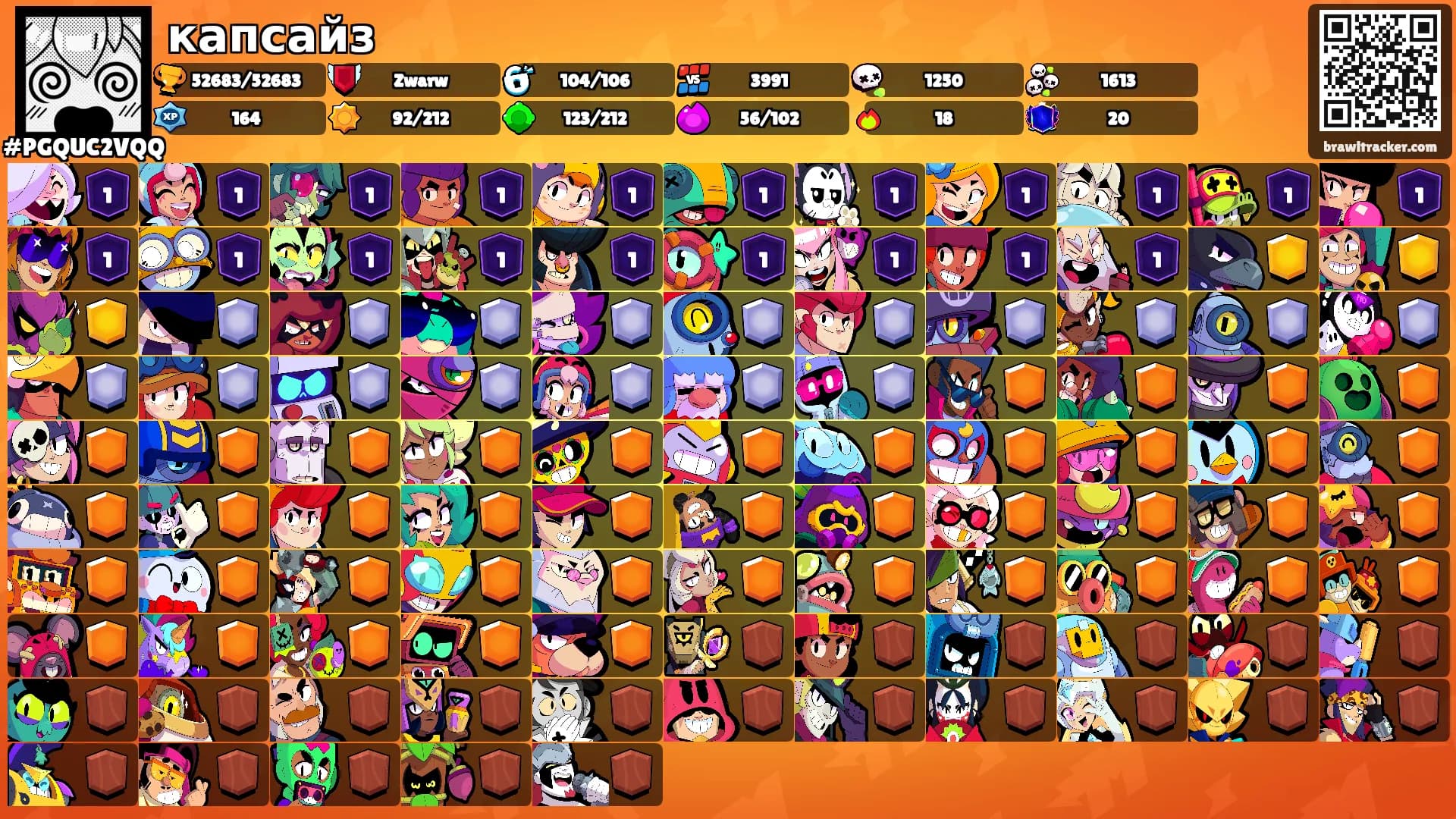 капсайз's Ranks