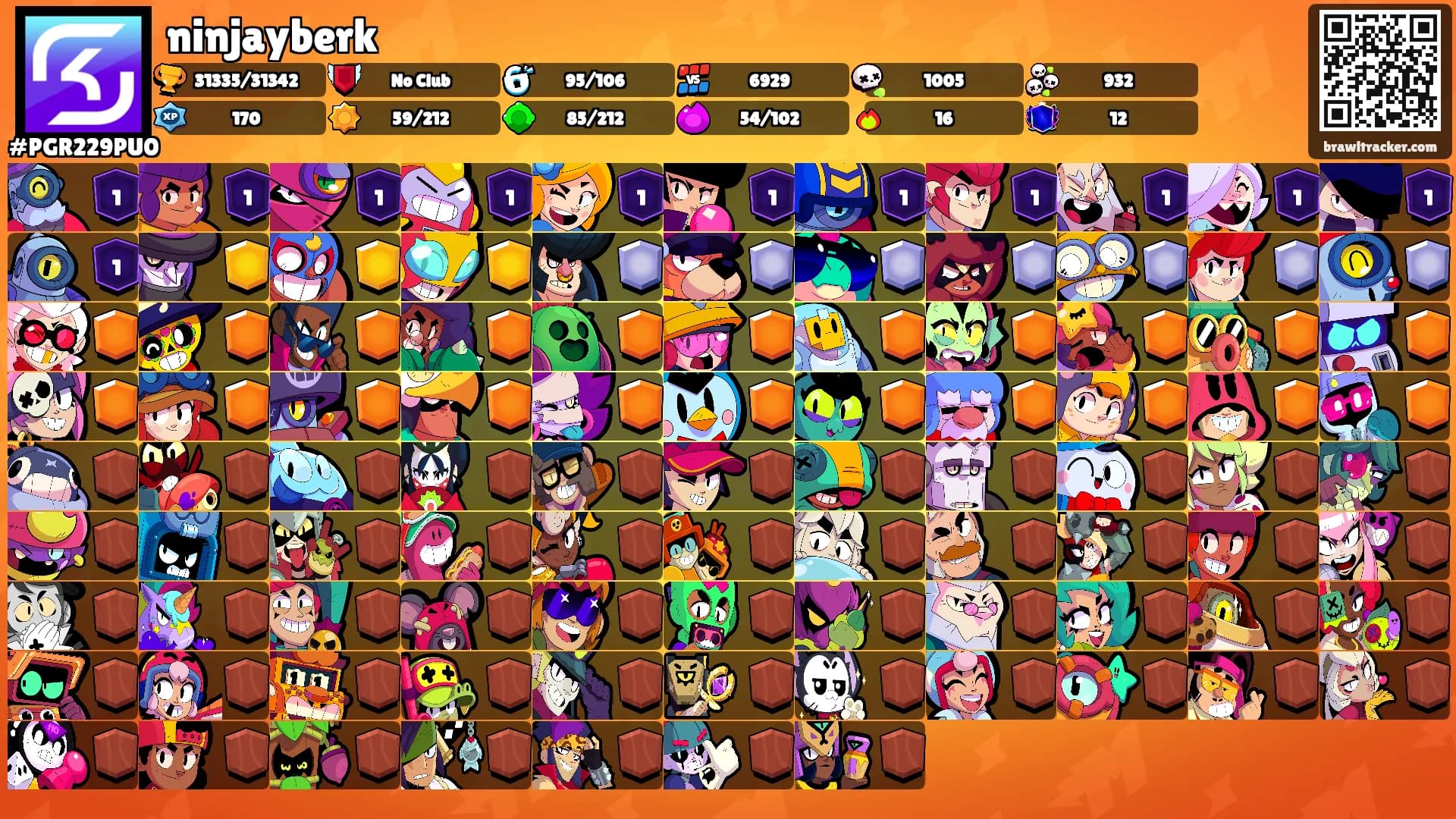 ninjayberk's Ranks