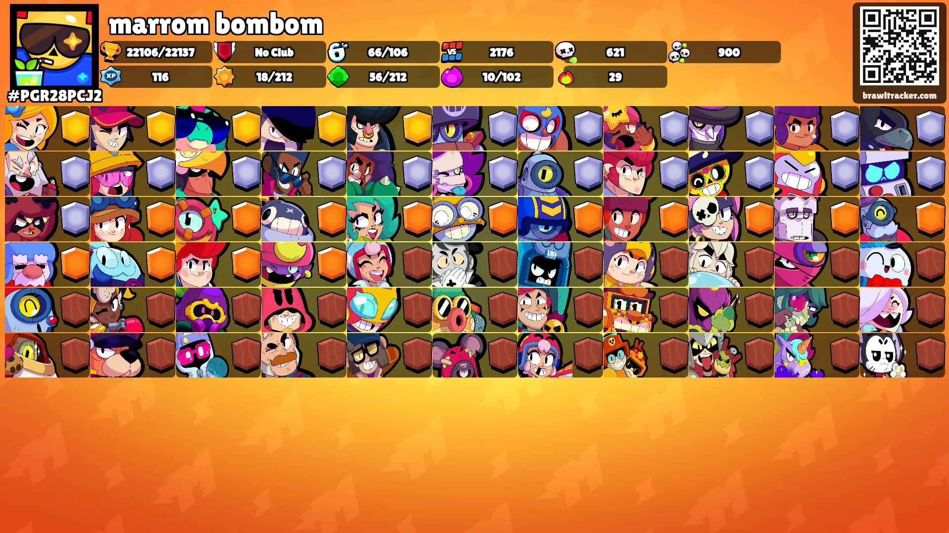 marrom bombom's Ranks
