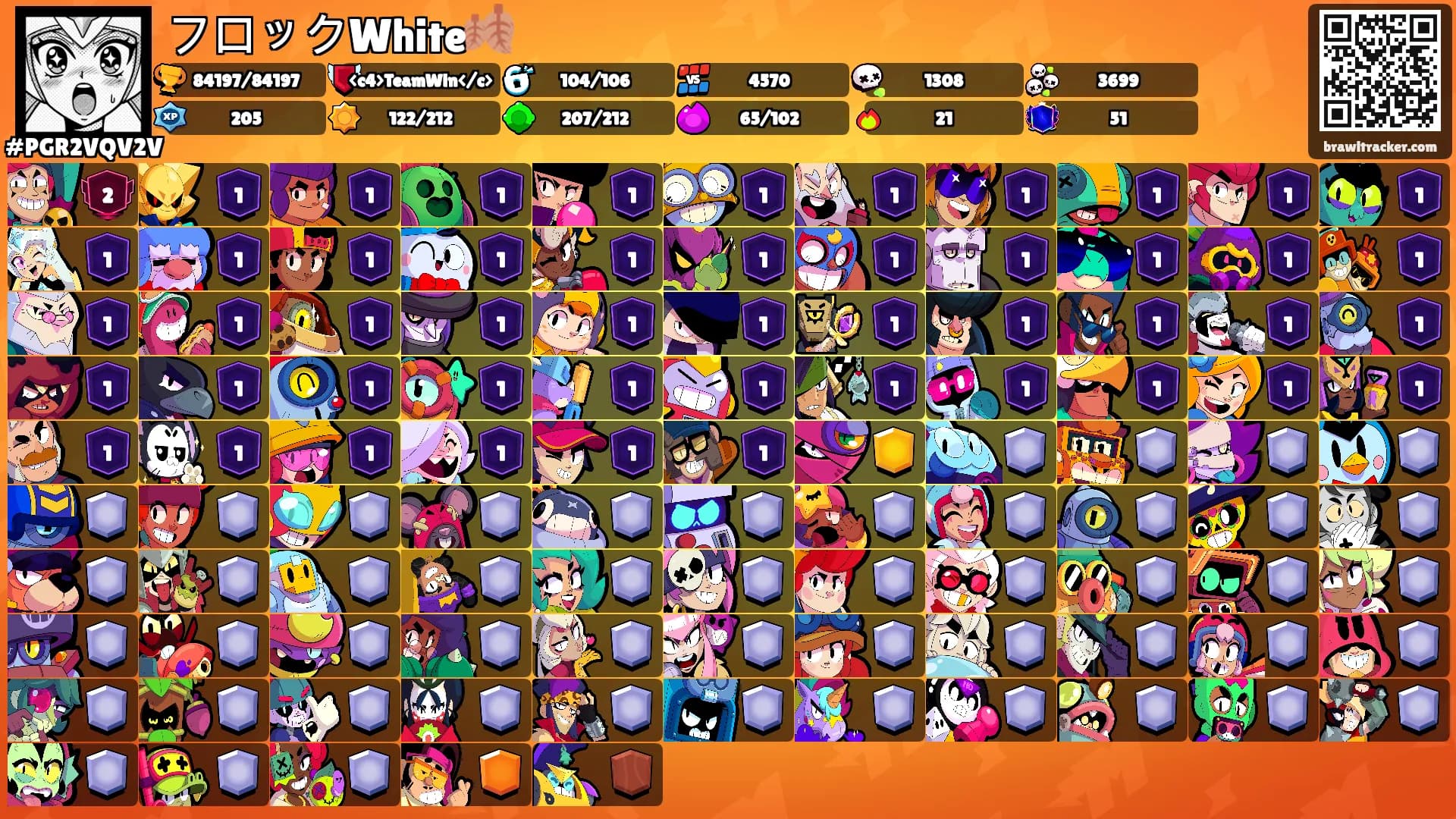 フロックWhite🍂's Ranks