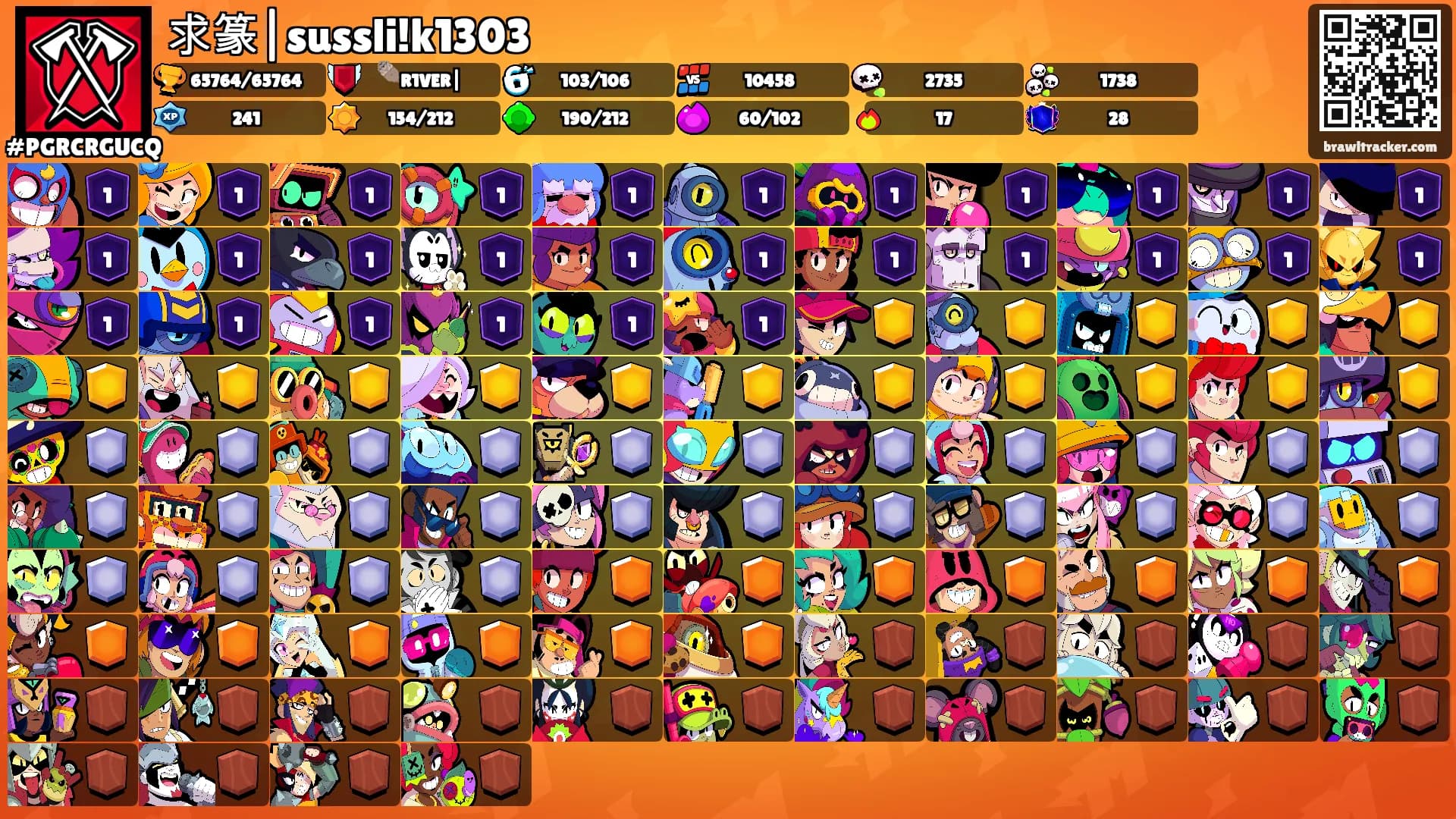求篆|sussli!k1303's Ranks