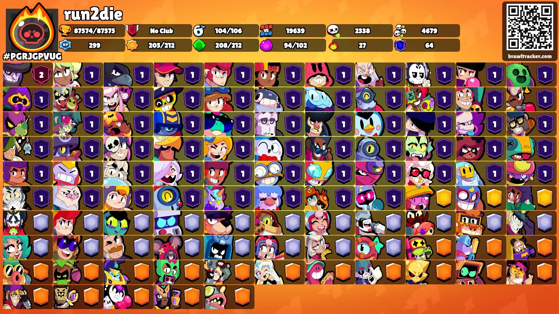 run2die's Ranks