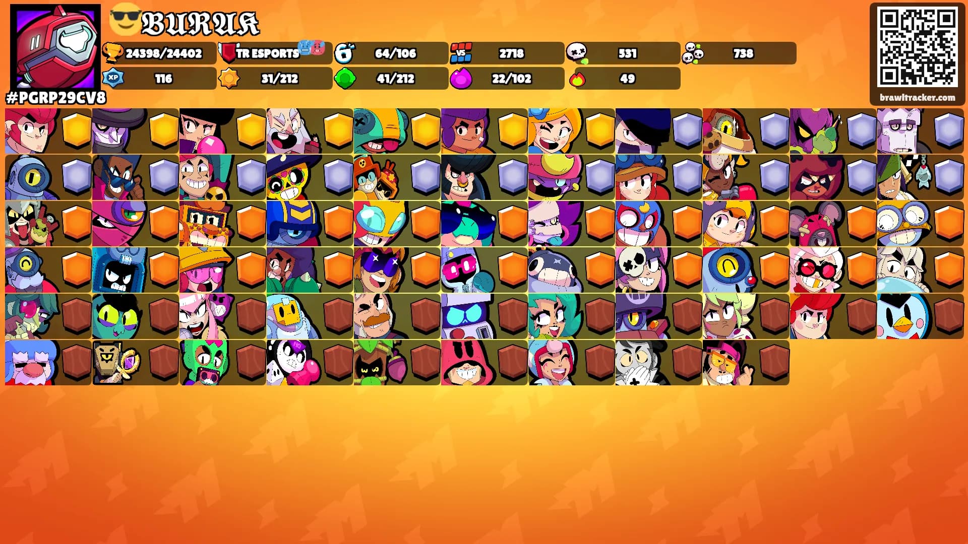 😎𝕭𝖀𝕽𝕬𝕶's Ranks