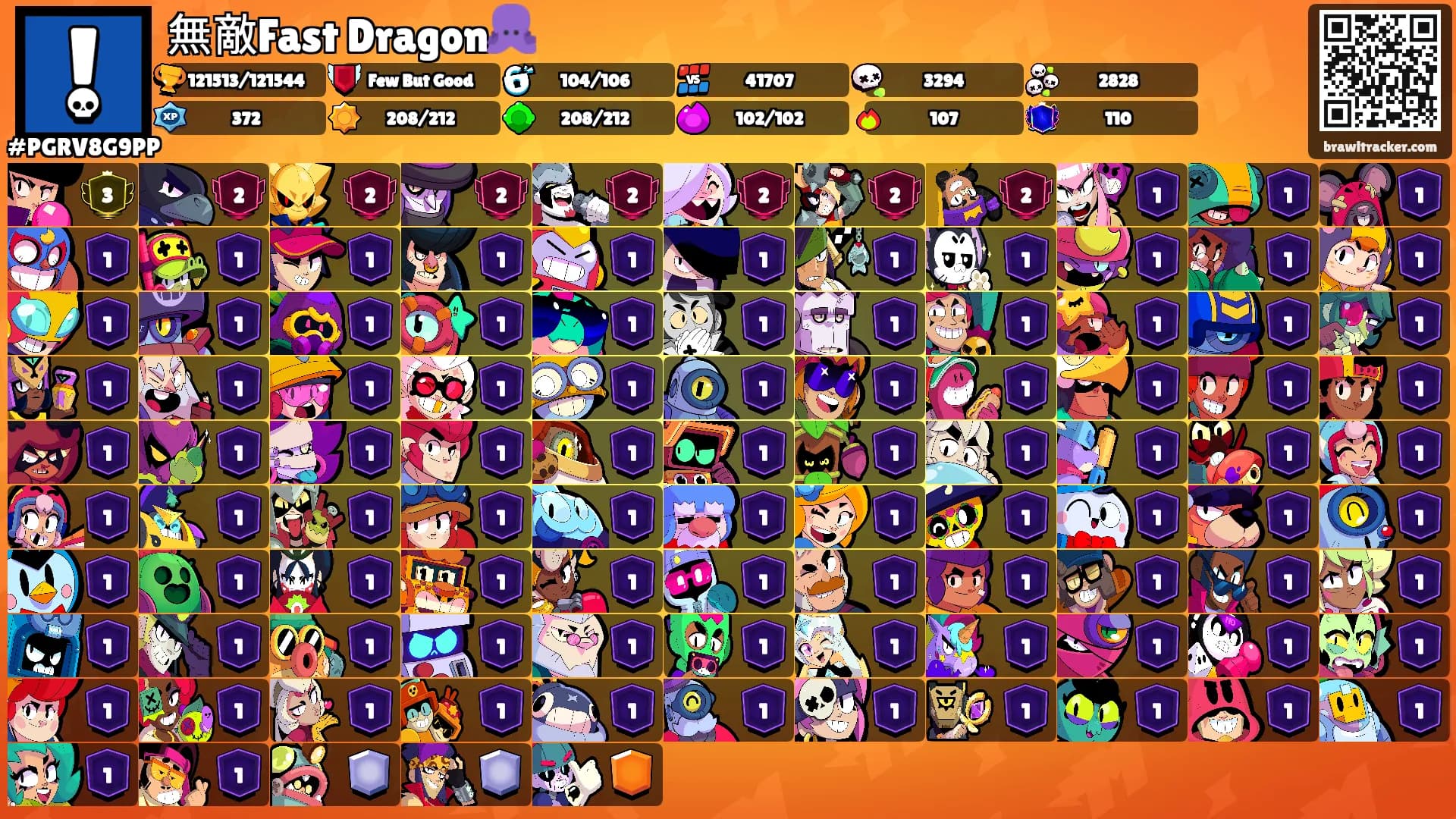 無敵Fast Dragon🐙's Ranks