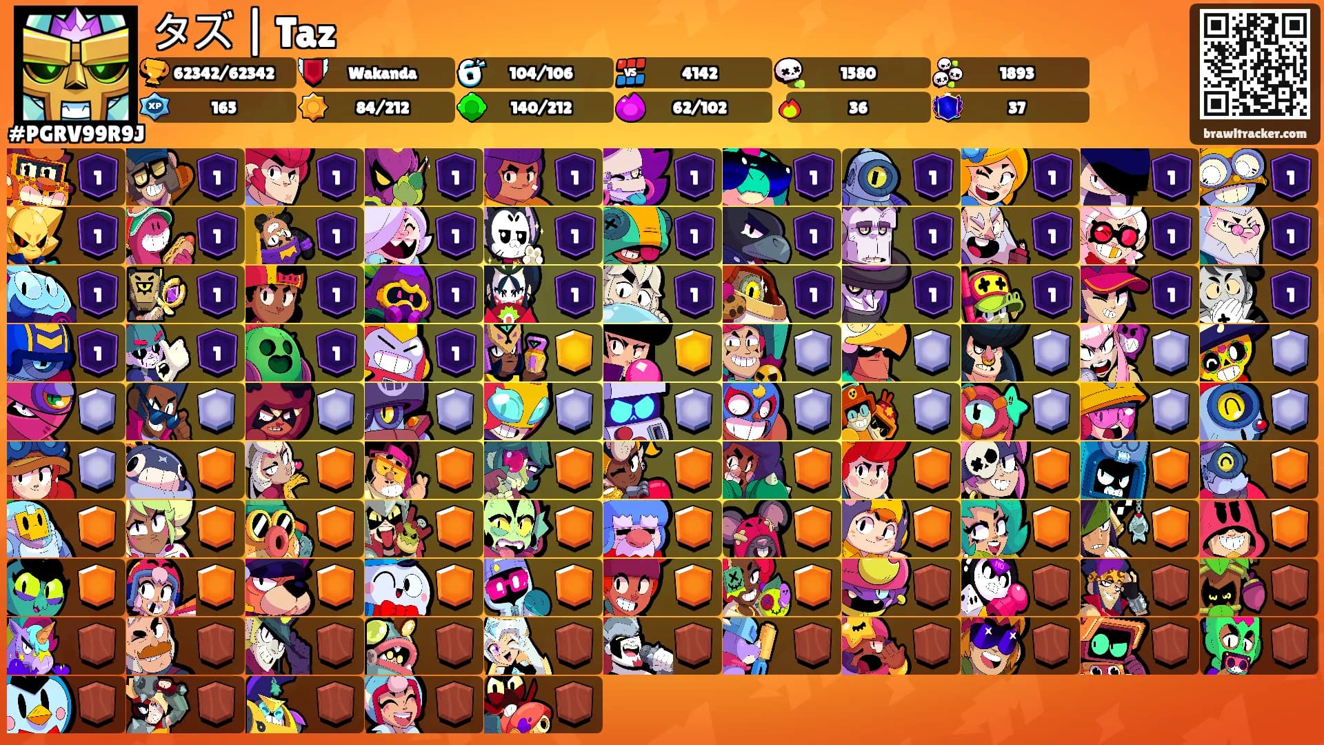 タズ | Taz's Ranks