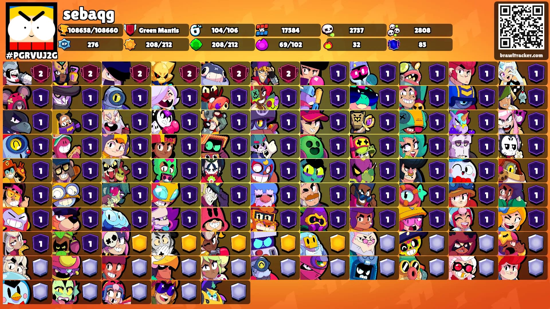 sebaqg's Ranks