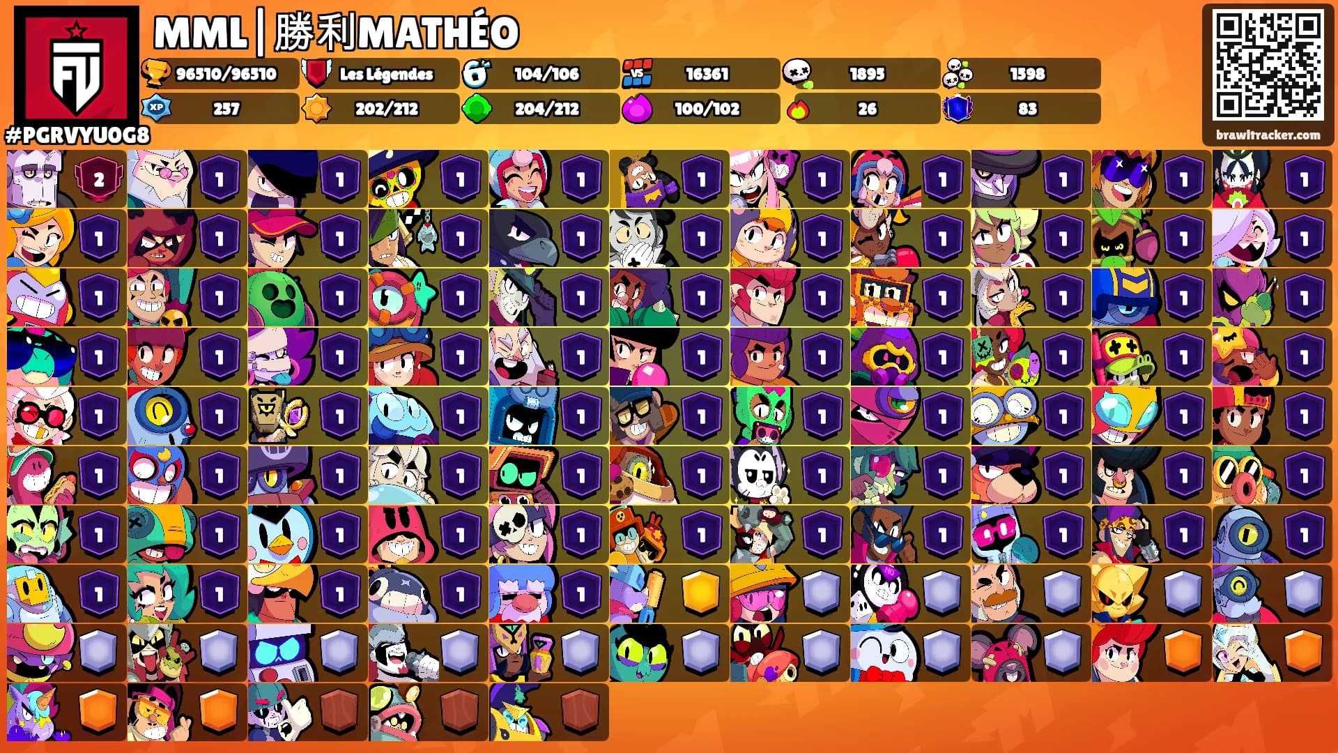 MML|勝利MATHÉO's Ranks