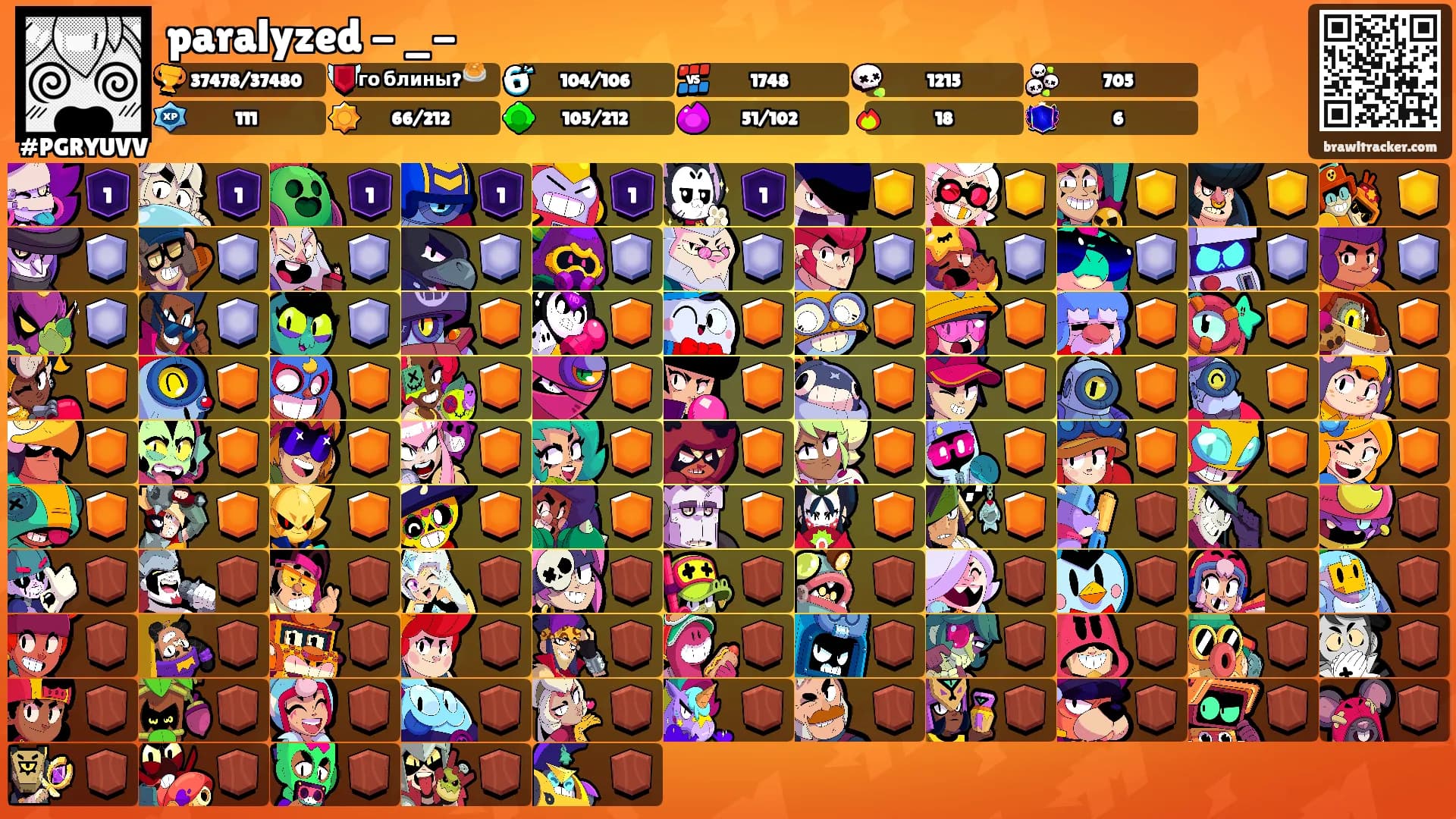paralyzed - _-'s Ranks