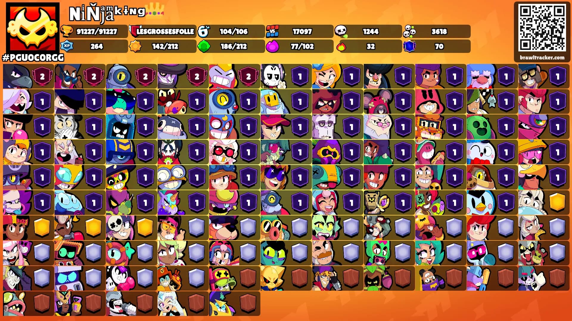 ⛩NiͥŇjͣaͫᵏᶤᶰᵍ👑's Ranks