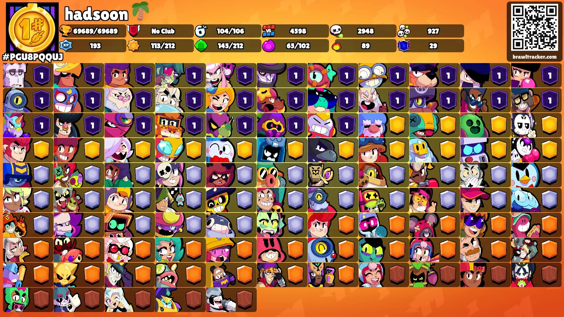 hadsoon 🌴's Ranks