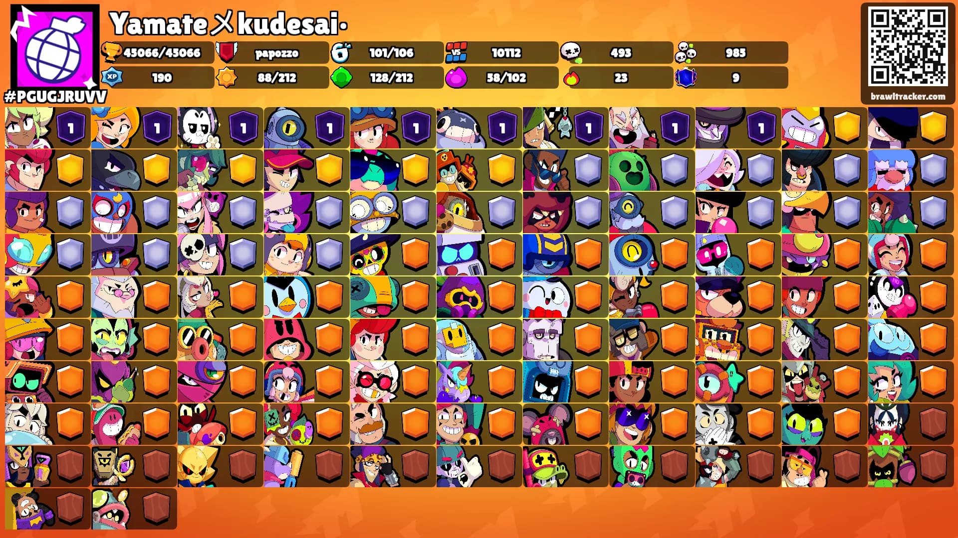Yamateメkudesai•'s Ranks