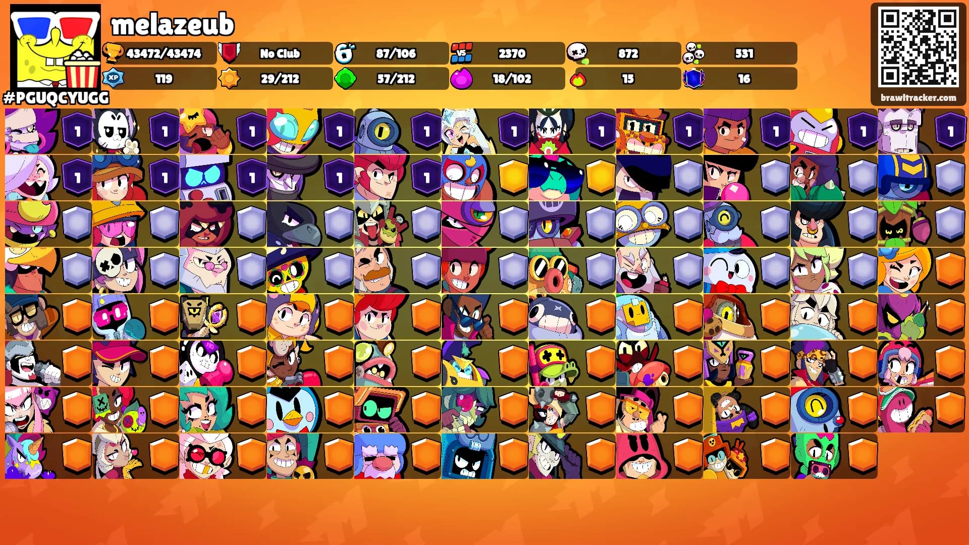 melazeub's Ranks
