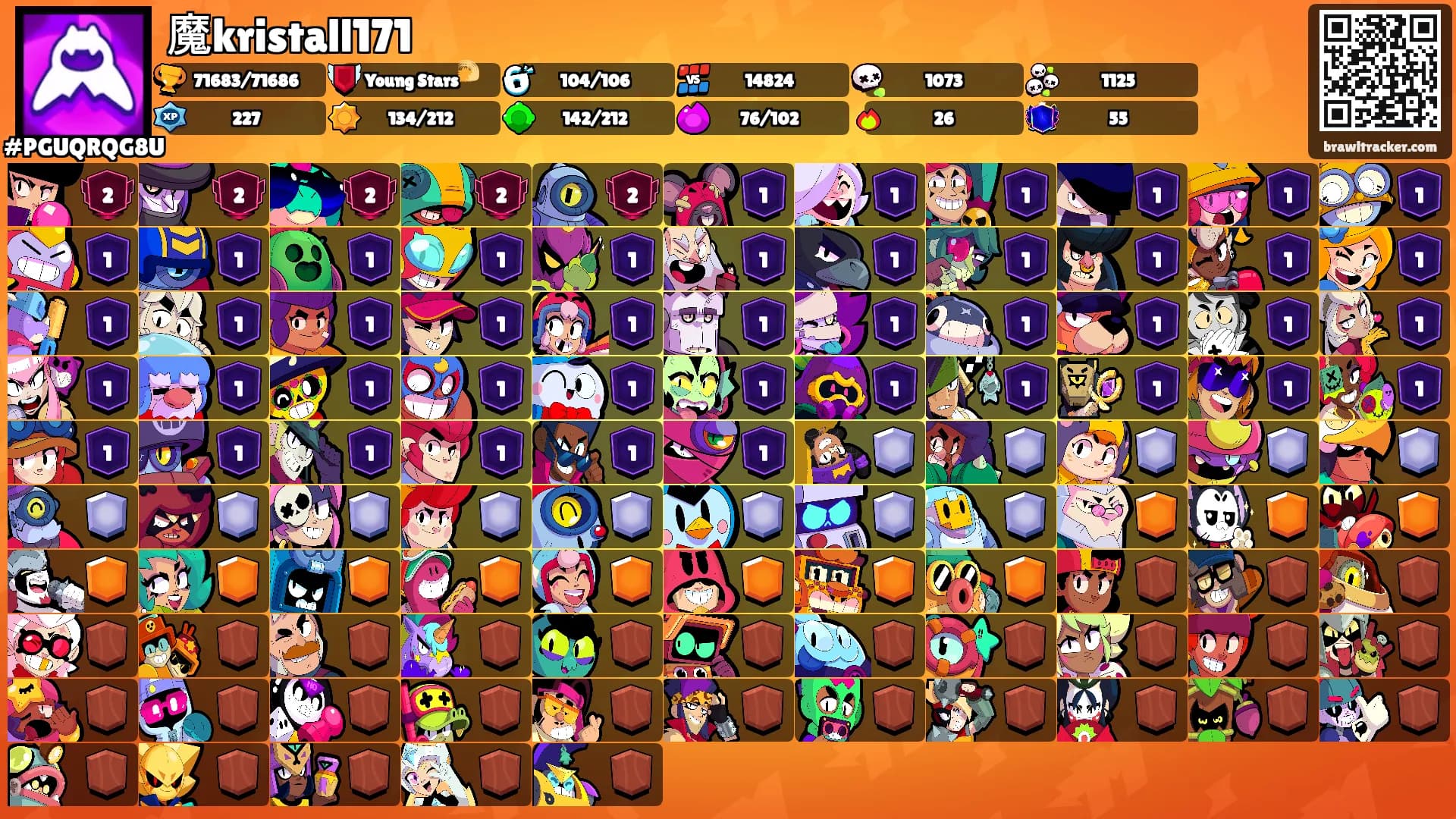 魔kristall171's Ranks