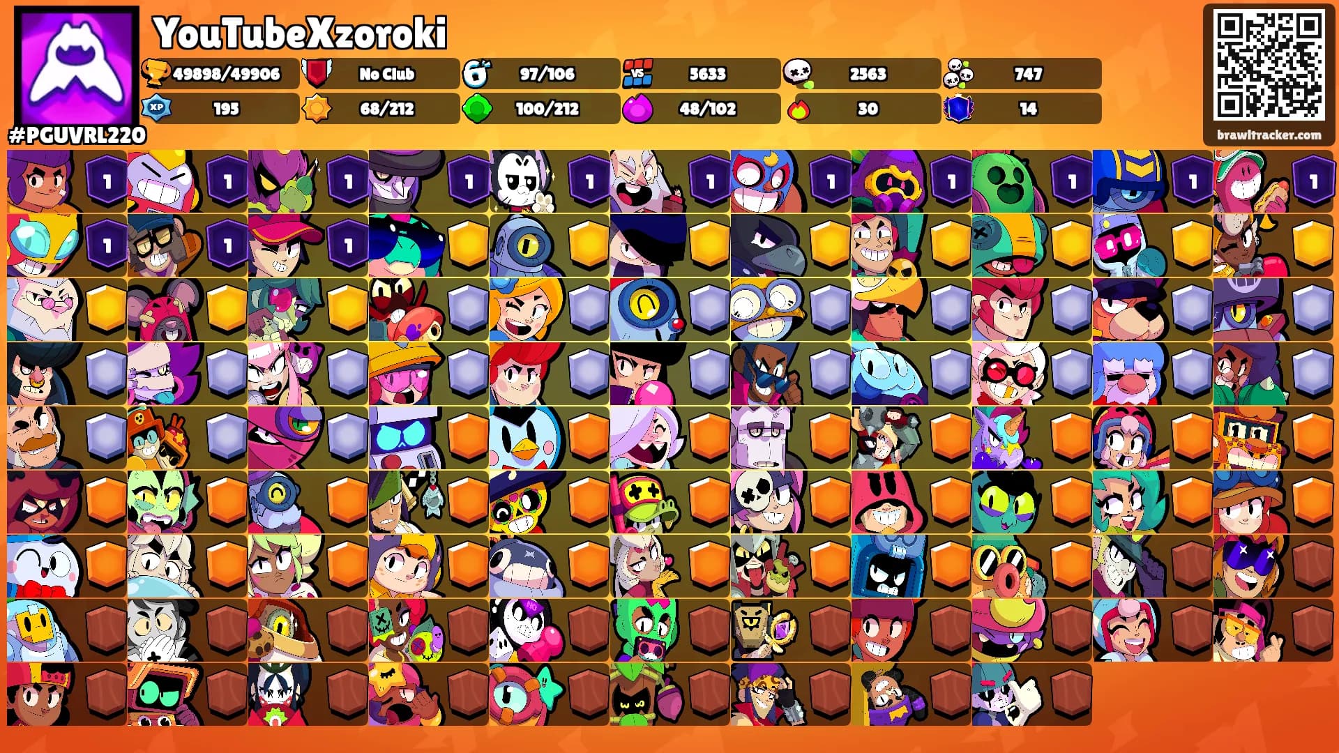 YouTubeXzoroki's Ranks