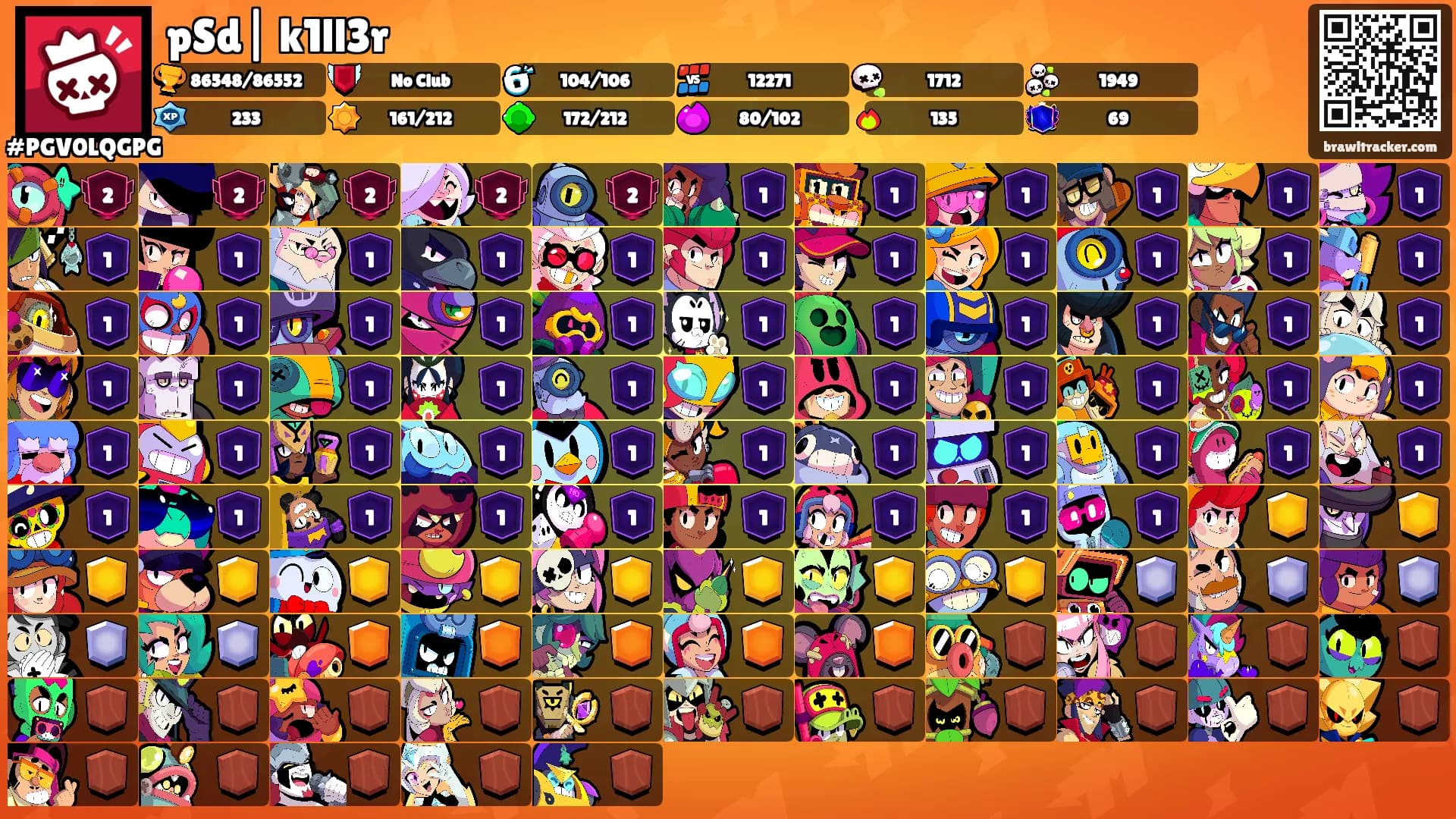 pSd| k1ll3r's Ranks