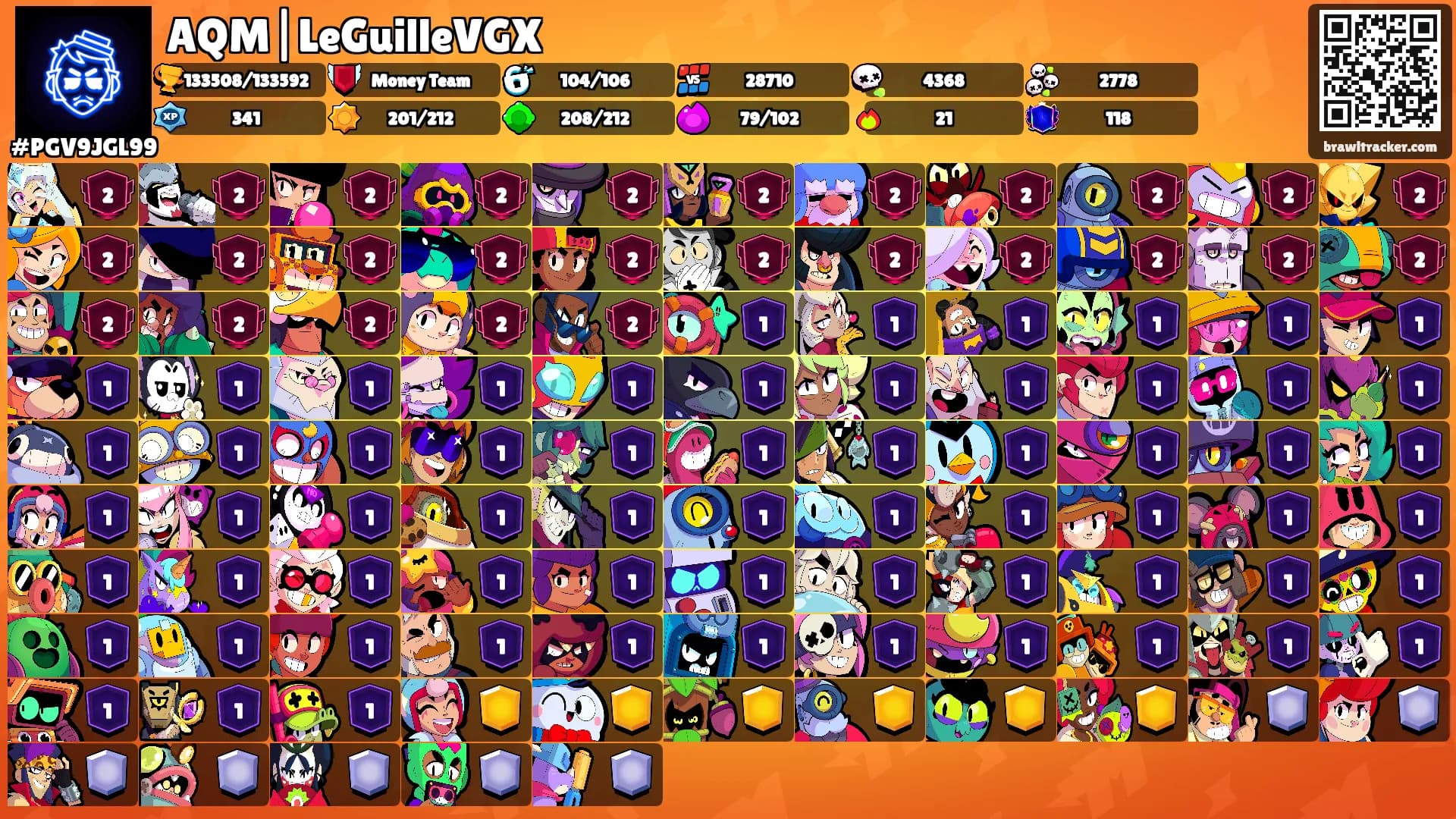 AQM|LeGuilleVGX's Ranks
