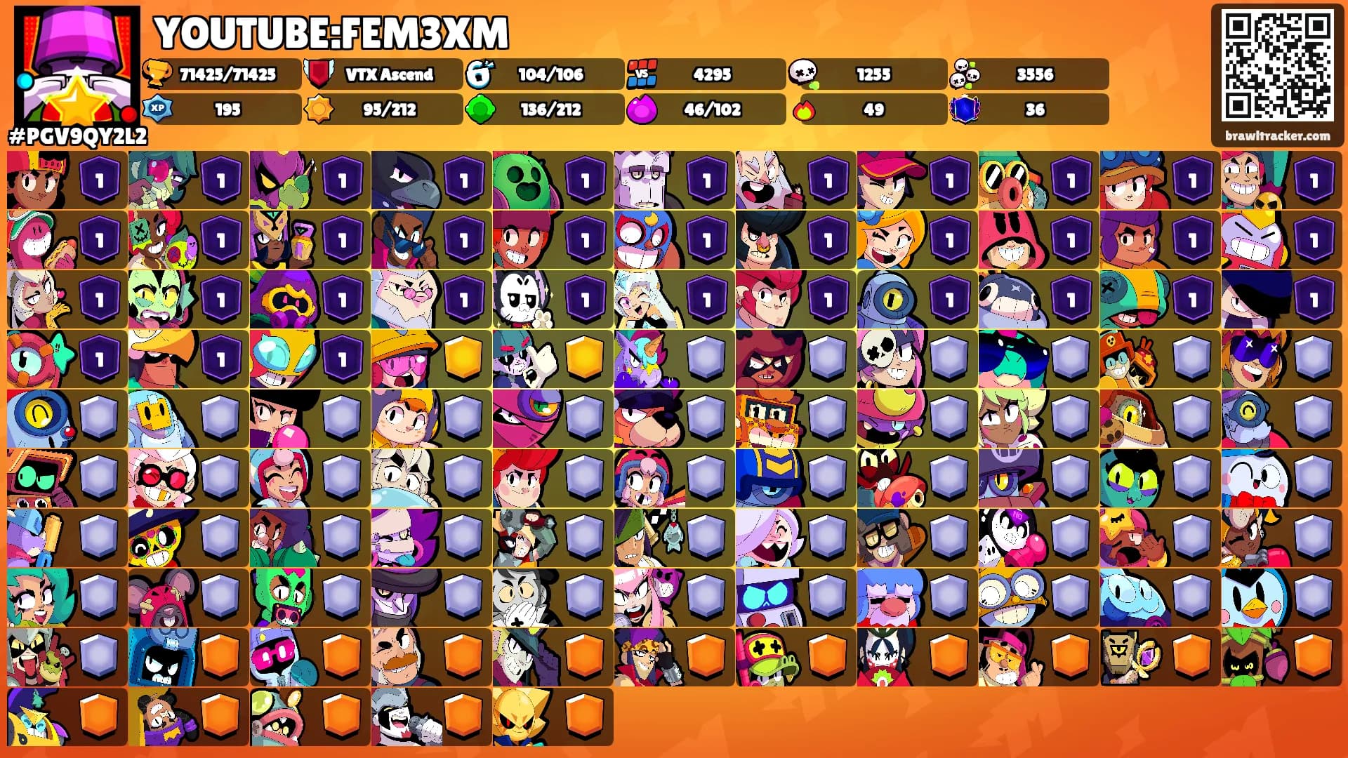 YOUTUBE:FEM3XM's Ranks