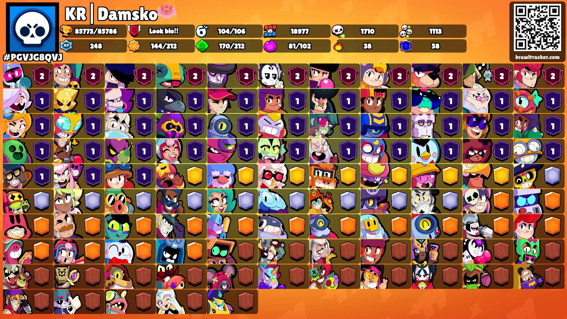 KR|Damsko🪷's Ranks