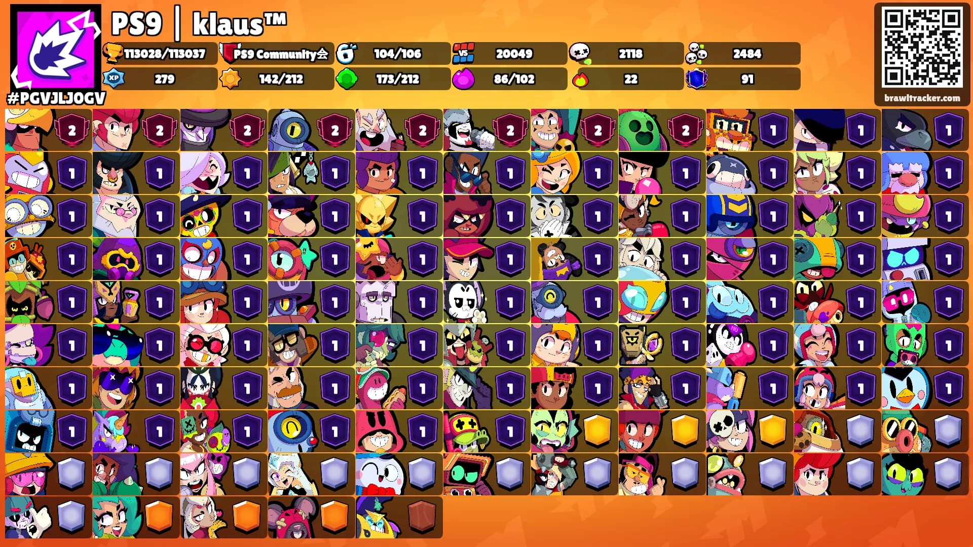 PS9 | klaus™'s Ranks