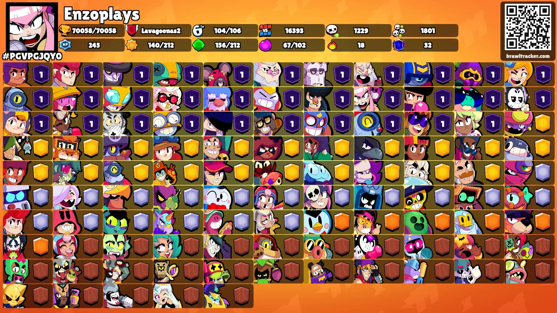Enzoplays's Ranks