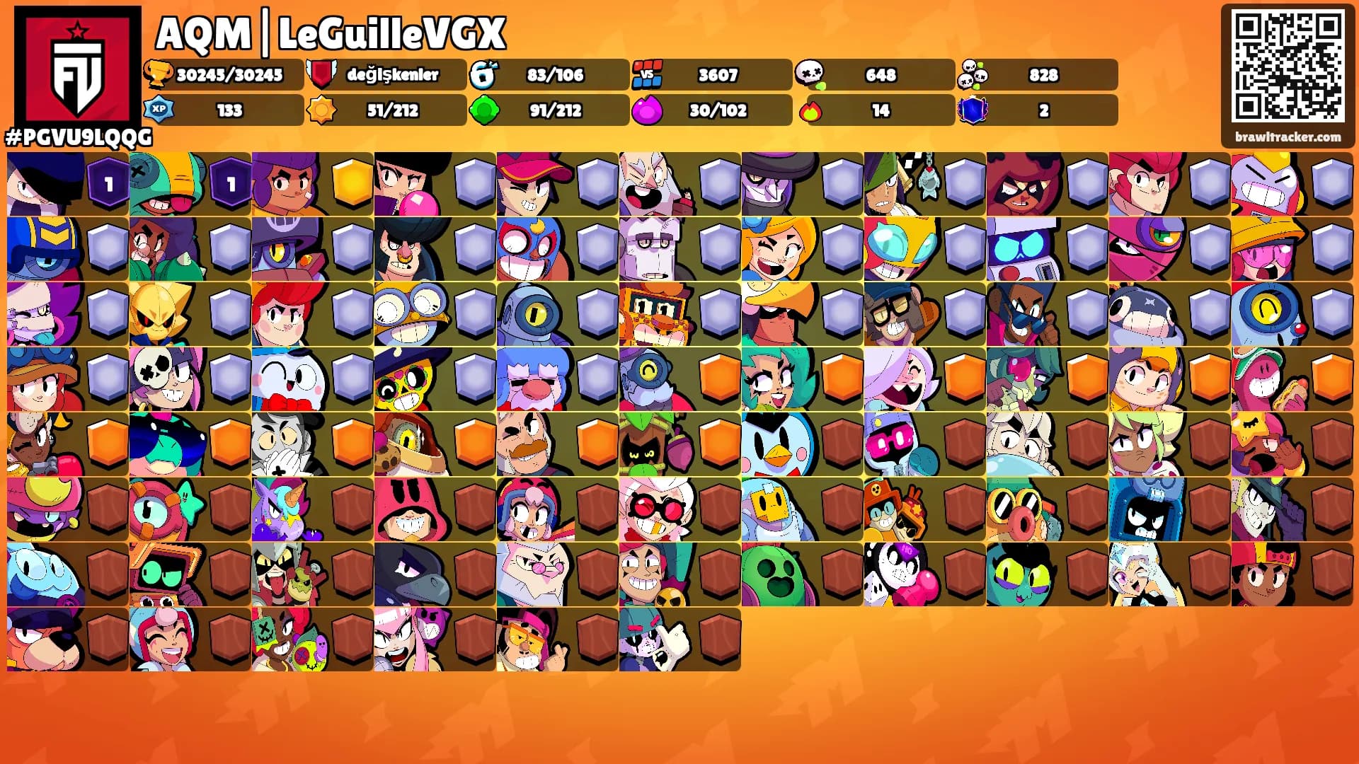 AQM|LeGuilleVGX's Ranks