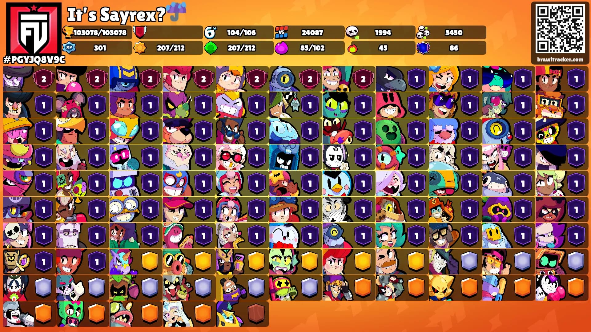 It’s Sayrex?☔️'s Ranks