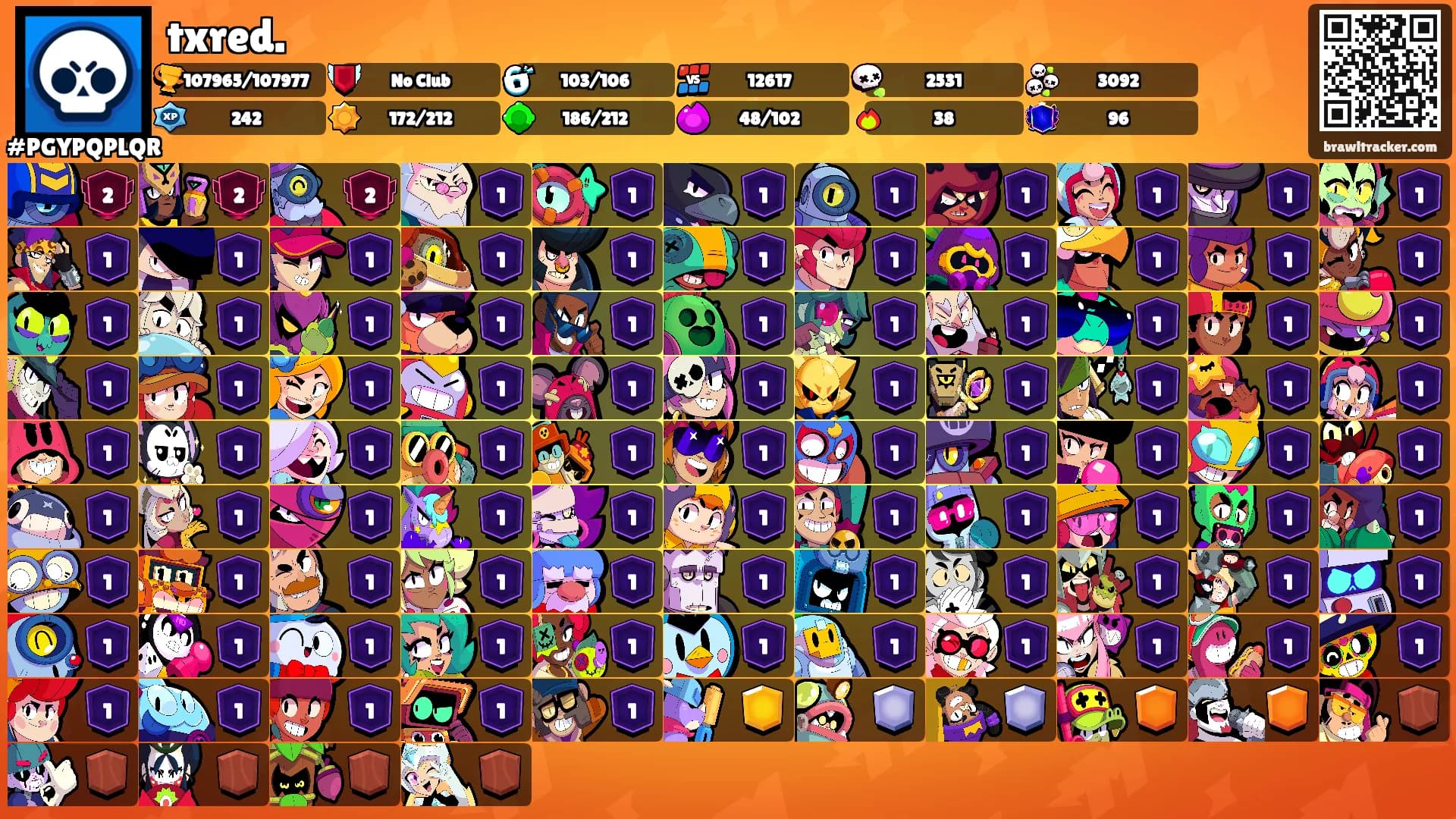 txred.'s Ranks