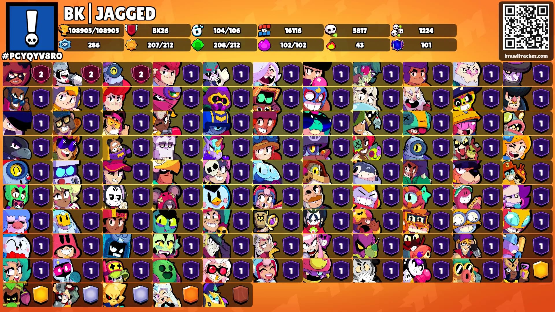 BK|JAGGED's Ranks