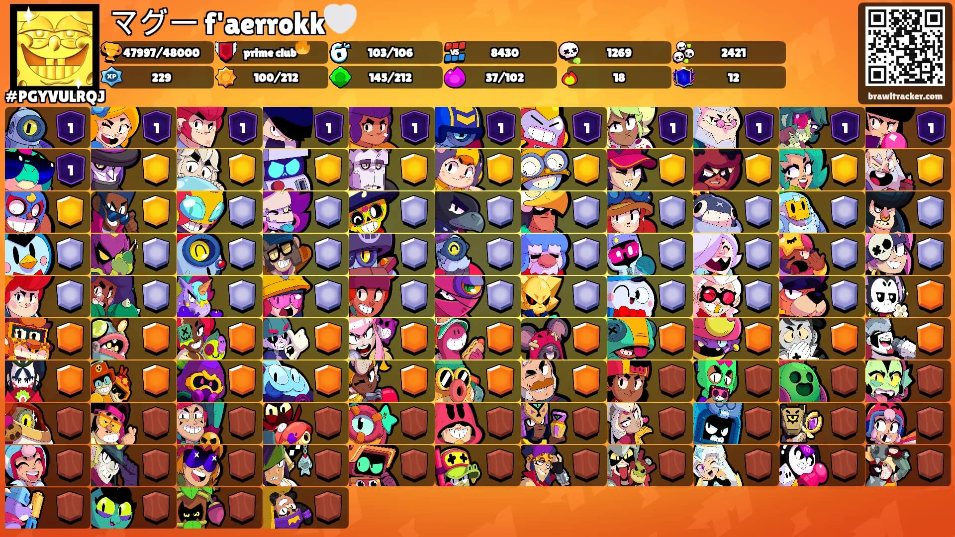 マグー f'aerrokk🤍's Ranks