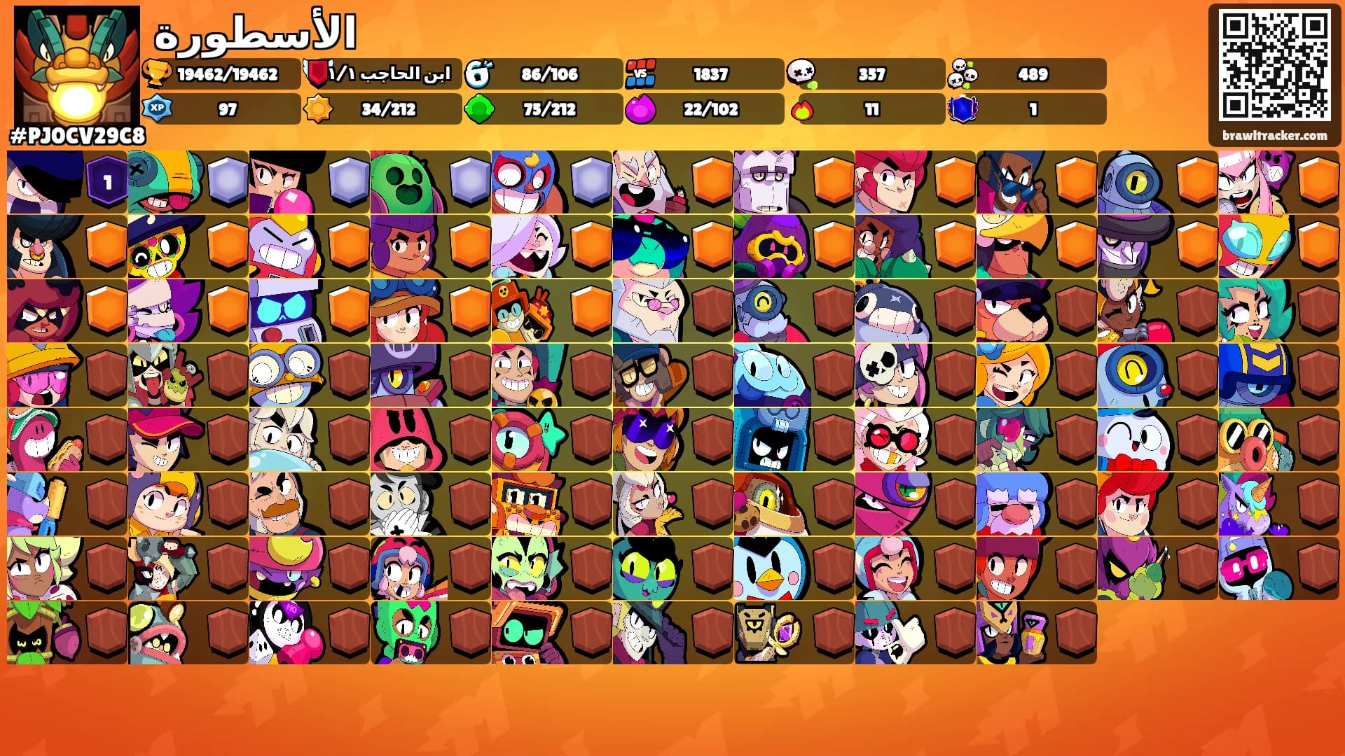 الأسطورة's Ranks