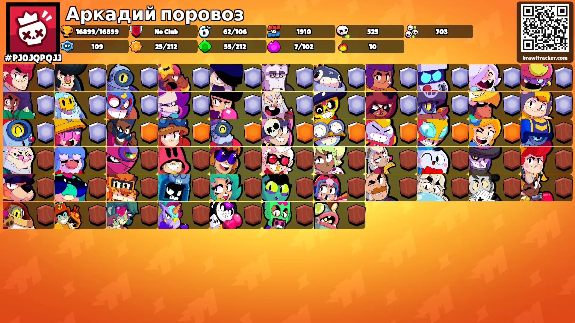 Аркадий поровоз's Ranks