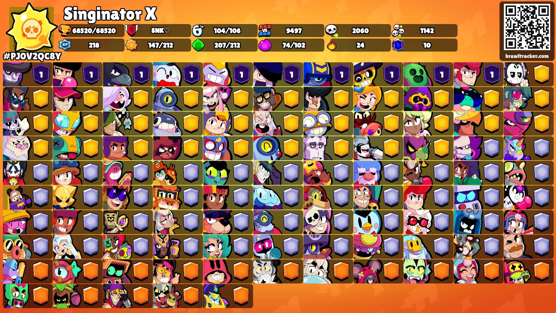 Singinator X's Ranks