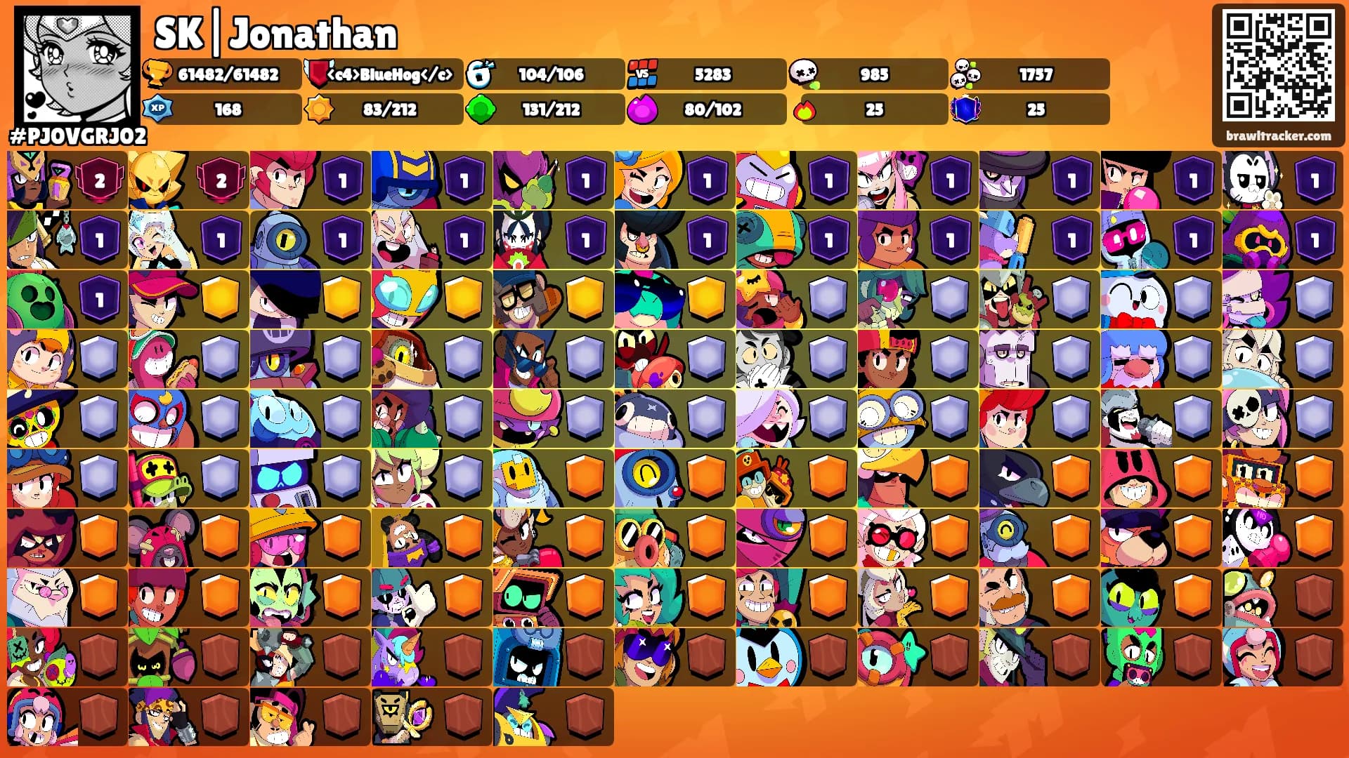 SK|Jonathan's Ranks