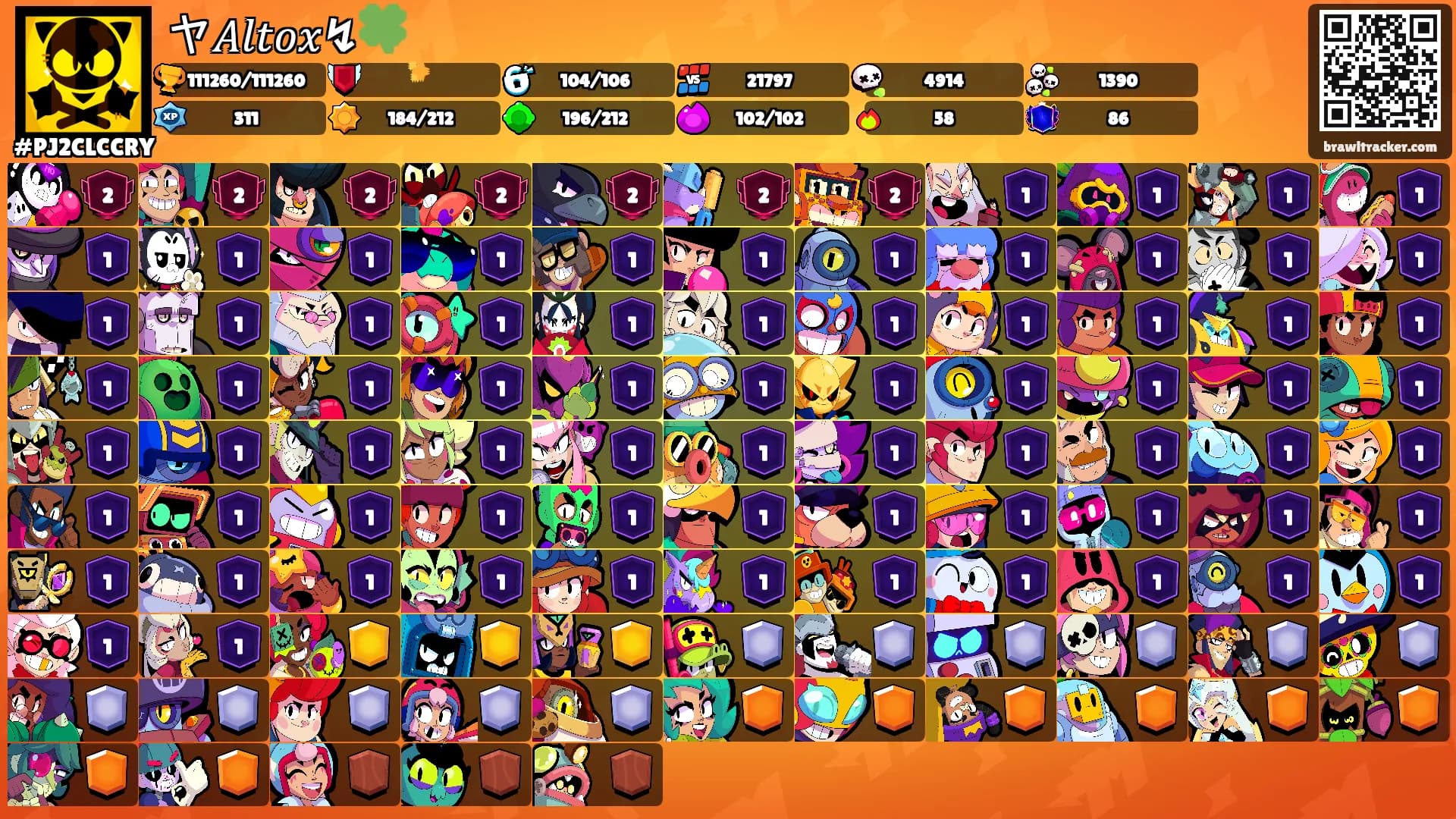 ヤ𝐴𝑙𝑡𝑜𝑥↯🍀's Ranks