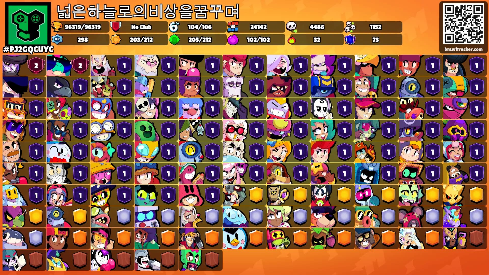 넓은하늘로의비상을꿈꾸며's Ranks