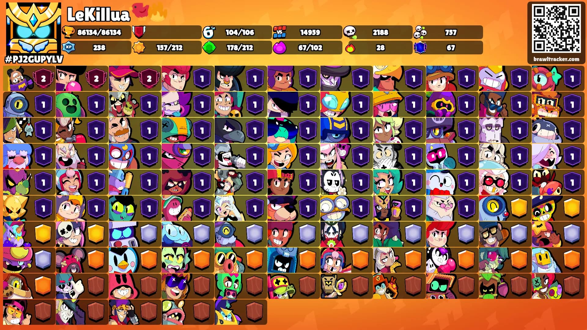 LeKillua🐦‍🔥's Ranks