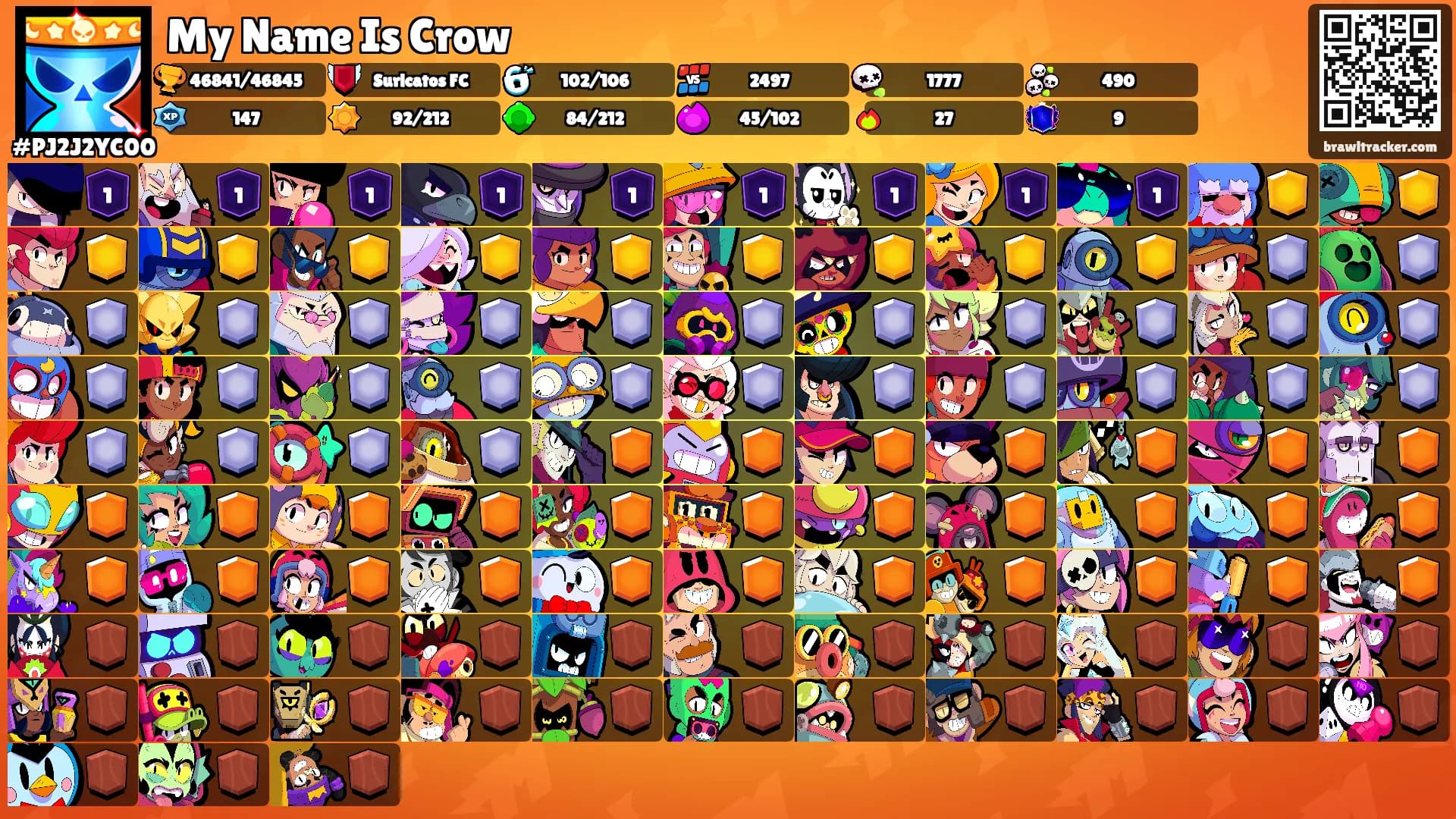 My Name Is Crow's Ranks