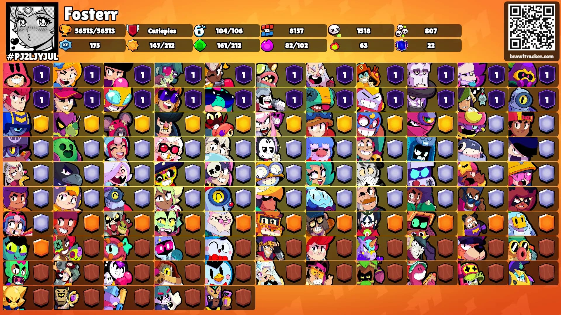 Fosterr's Ranks
