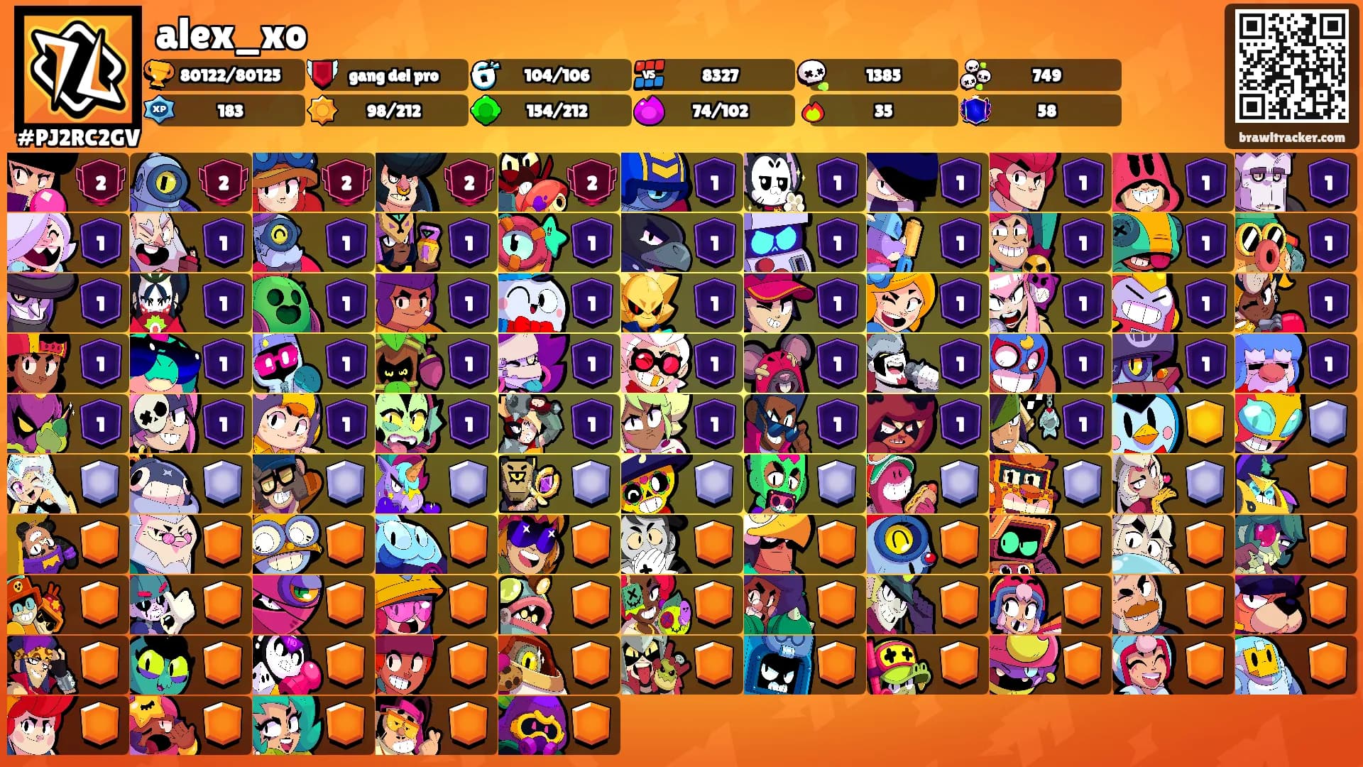 alex_xo's Ranks