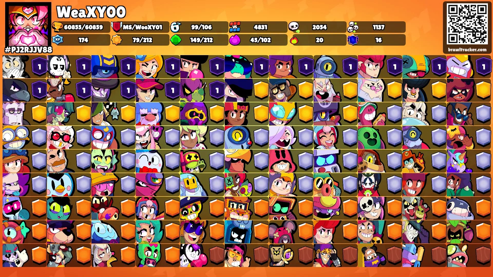 WeaXY00's Ranks