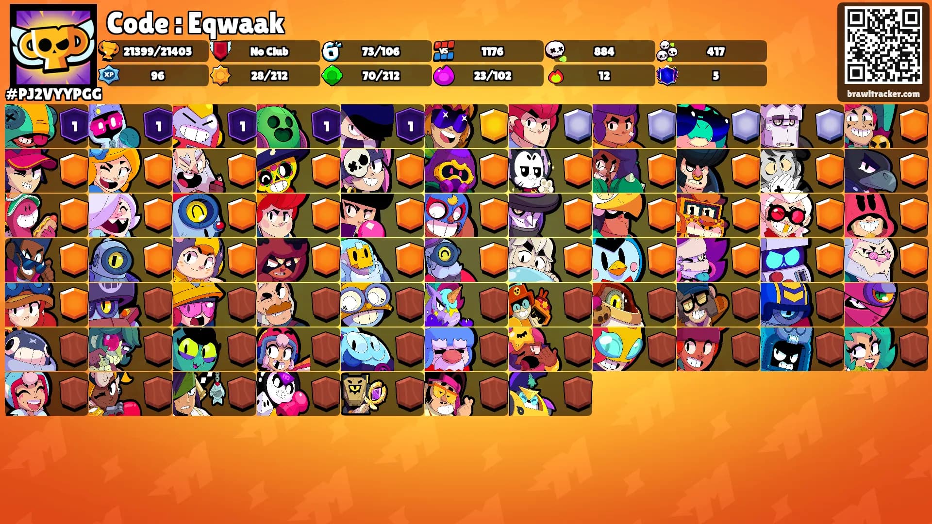 Code : Eqwaak's Ranks
