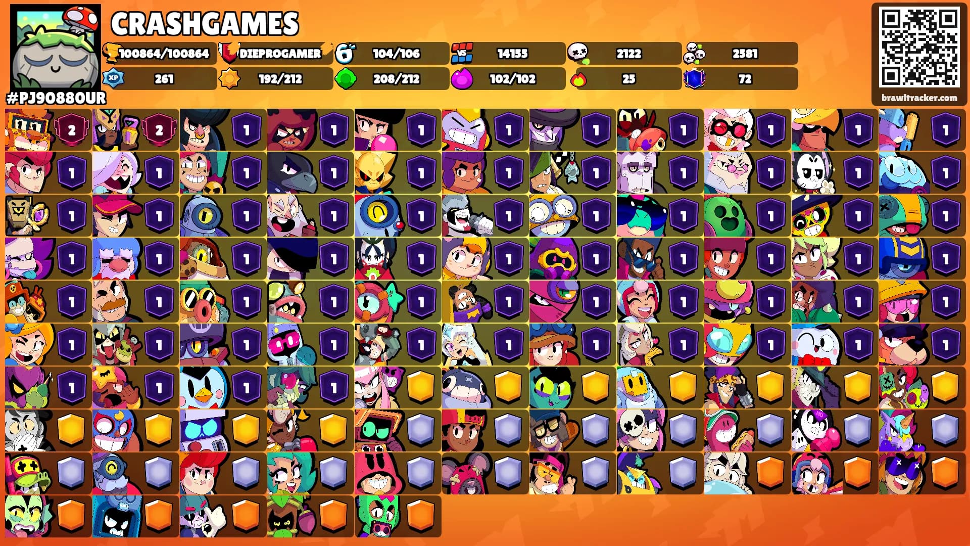 CRASHGAMES's Ranks