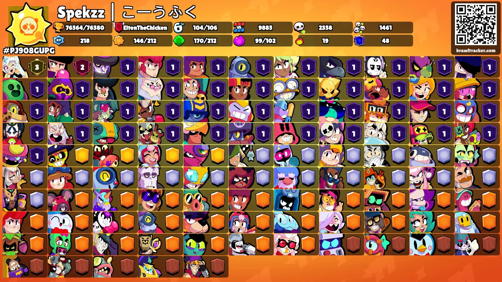 Spekzz | こーうふく's Ranks
